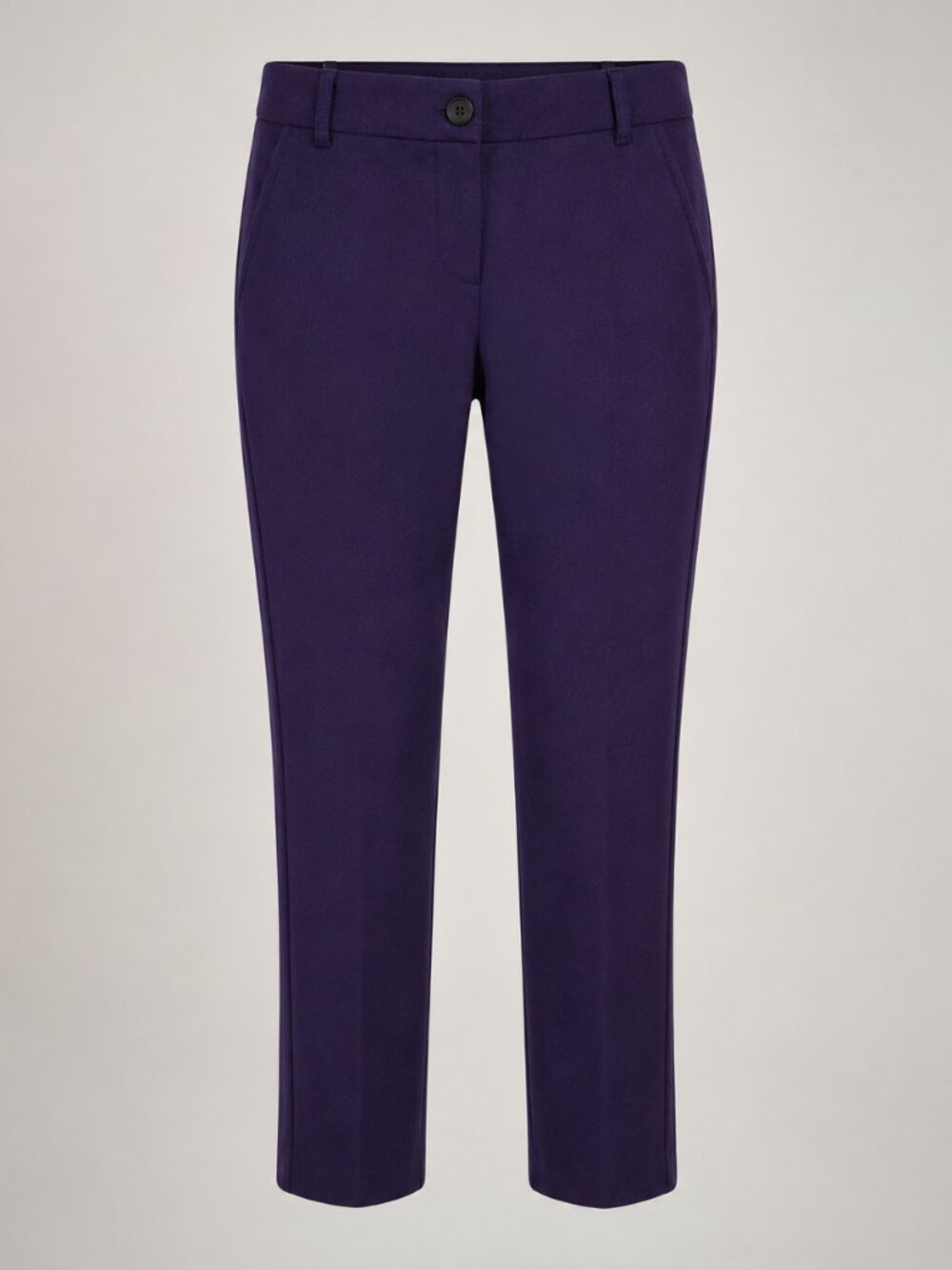 Betabrand Medium Pointe Knit Dress Yoga Pants Royal Purple Straight Leg